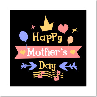 Happy Mothers Day Posters and Art